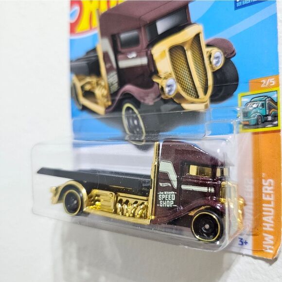 Hotwheels Brown Fast Bed Hauler - Picture 3 of 5